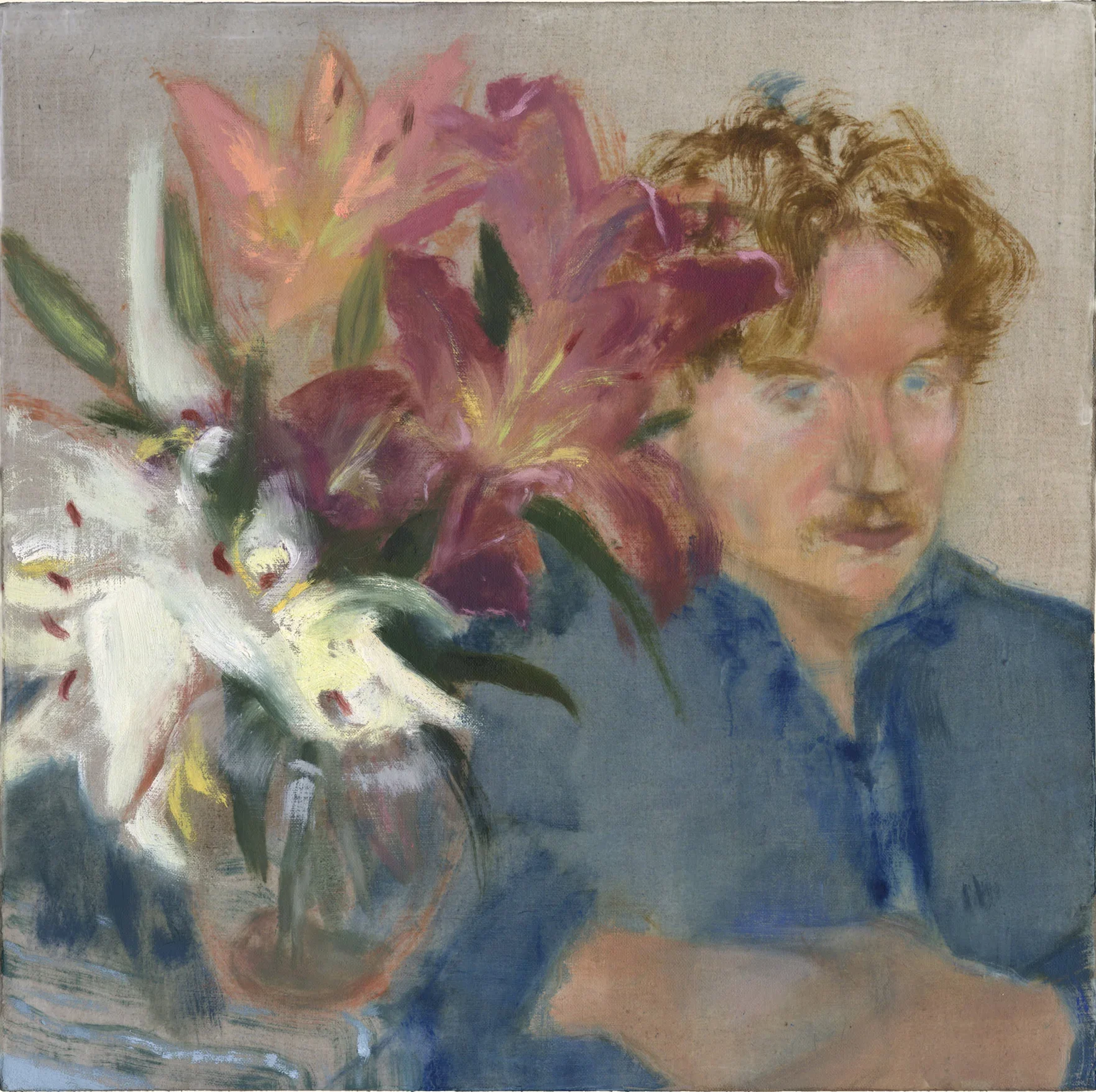 Arth with Lillies
